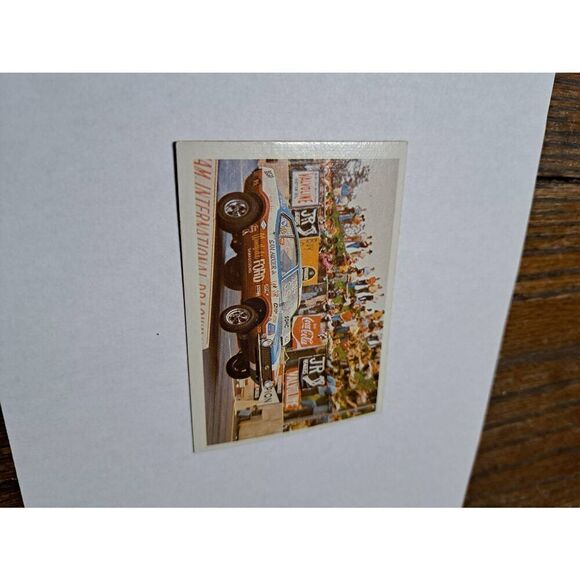 Vintage 1971 Sam Auxier Jr Maverick Super Stock Fleer Drag Champs Trading Card - Picture 1 of 2